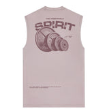 UNBEATABLE SPIRIT LIGHT PURPLE TANK TOP