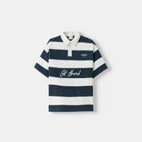 BLUE-WHITE STRIPE POLO